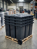 140 Litre Wheelie Bins, Pack of 20 on Pallet