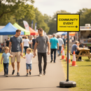 Tan Custom 1050 x 750mm Heavy Duty Sign with Customization Options