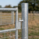 Galvanised Round Hang Post 4½" for 45" Gates