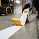 Forklift-Traffic Floor Lane Marking Tape - 75mm - White