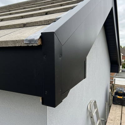 U Return Aluminium Fascia Board Gable Box Ends