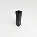 72x72mm Aluminium Gutter Outlet Spigot Extender — RAL 9005