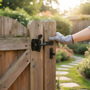 Premium Self-Closing Auto Gate Latch 50mm with Weather-Resistant Finish and Complete Fixings