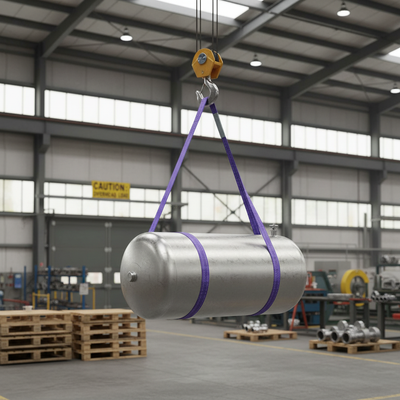 30mm SWL 1000kg Premium Duplex Flat Sling - Purple