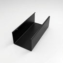 Aluminium Box Gutter Sample — 150mm Profile — RAL 9005