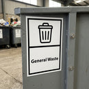 A3 Self Adhesive Bin Signs – Waste Separation Stickers