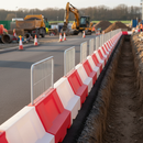 Dark Slate Gray 1.5 Metre Premium Barrier Mini Mesh Panel for Delineation