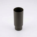 Flush Joint Aluminium Downpipe Length – 76mm Dia x 3m — RAL 7022