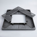 Square Steel Tree Grille 10mm Galvanised (view 2)