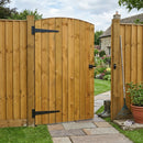 6ft x 3ft Bowtop Vertical Board Gate