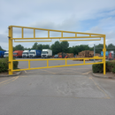 Dark Gray Premium Ultra Heavy Duty Single Leaf Height Barrier with Lower Gate