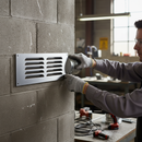 Premium Aluminium Louvred Vent for Efficient Airflow - 9x3 Inch for Interior and Exterior Use