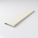 Aluminium Soffit Board Joint Cover — RAL 9010