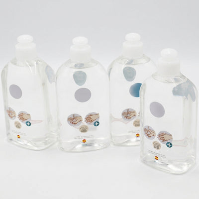 500ml 70% Alcohol Hydroalcoholic Hand Sanitiser Gel – Pack of 4