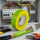 19mm Green & Yellow PVC Electrical Insulation Tape - 5m