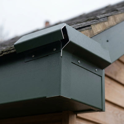 Crank Crown Barge in Juniper Green Finish