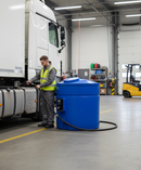 Dark Gray High-Performance 1500 Litre Bunded Urea Storage Tank