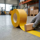Heavy Duty Self-Adhesive Floor Marking Tape 75mm x 10m/25m - Yellow