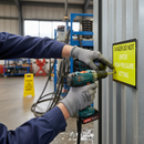 Dim Gray Premium Custom 600 x 450mm Q-Sign with Robust Design