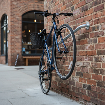 Heavy Duty Wall Mounted Cycle Stand for Secure Parking