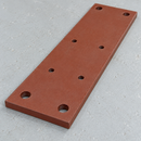 Mounting Plate for Loading Bay Bumper 750 x 250 x 15mm Non-Galvanised