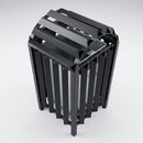 112 litre anti-vandal litter bin, galvanised steel (view 2)