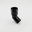 Traditional Aluminium Downpipe Bends 63mm Dia 92.5° 112.5° — RAL 9005 / 112.5 Degrees