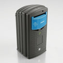 140 litre recycling bin with slot aperture (view 2)