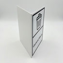 A3 Self Adhesive Bin Signs – Waste Separation Stickers (view 2)