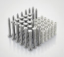 M8 x 70mm Hex Head Coach Screws, Stainless Steel (Pack of 50) — RAL 9016