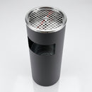 Stainless Steel Lobby Cigarette and Litter Bin – 15 Litre (view 2)
