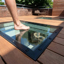 Walk On Flat Glass Rooflight 1000x1000mm