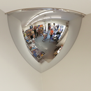 Gray Premium 90-Degree Wall Mounted Observation Mirror | Multiple Sizes