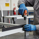 Dark Slate Gray Premium 12mm Standard End Cap - Hardwearing Aluminium Worktop Trim