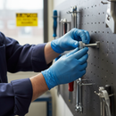 Dark Slate Gray Premium PVC Hook & Screw Kit for Superior Finishing Projects