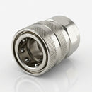 220 Bar QRC Female Coupler 3/8" BSP Thread Nickel Brass (view 2)