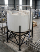 4000 Litre 45-degree Cone Tank, UV-stabilised polyethylene