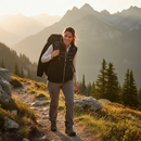 Dim Gray Premium Fleece Jacket with Detachable Sleeves - Versatile Comfort