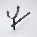 130mm Rise and Fall Gutter Bracket for Deepflow Aluminium System — RAL 7021