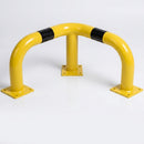 600 x 900 x 900mm steel corner collision protection guard (view 2)