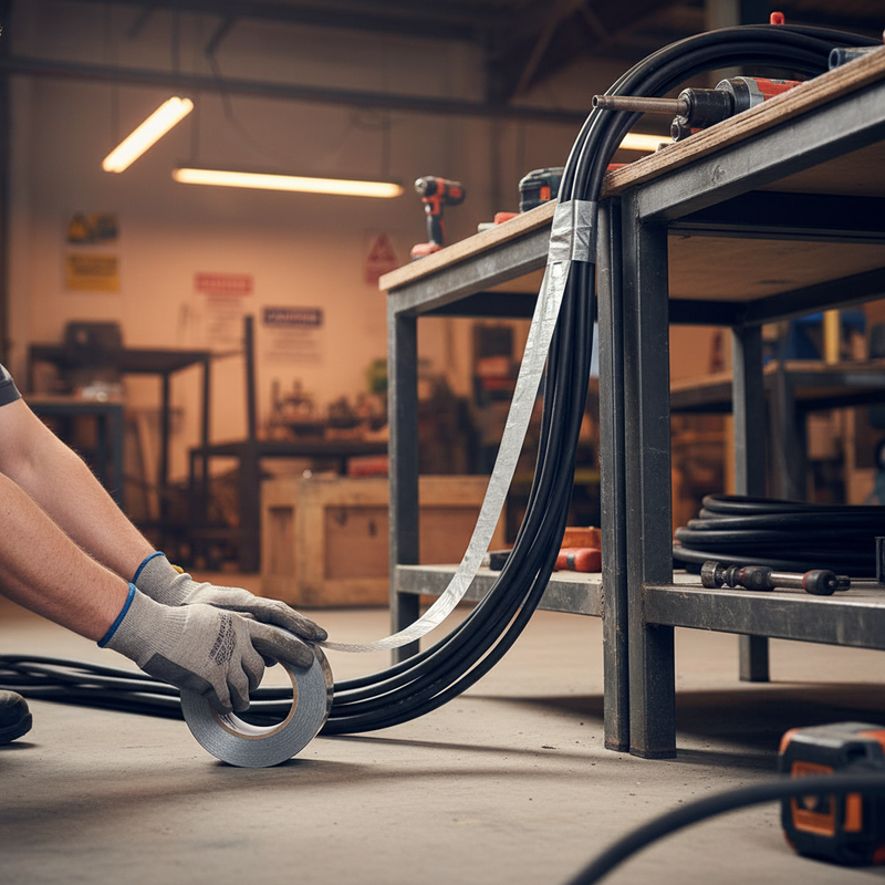 Dark Slate Gray High-Performance Gaffa Tape 75mm x 50m - Durable & Water Resistant