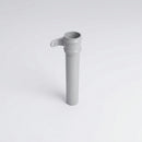 Traditional Aluminium Downpipe Sample — RAL 9006 / 63mmØ