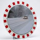 600mm diameter stainless steel convex traffic mirror with anti-frost system (view 2)
