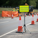 Dark Gray Premium 600 x 450mm Q-Sign with Robust Design and Stability