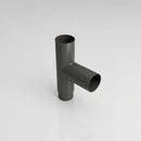 76mm Diameter Flush Joint Downpipe Branches — RAL 7022 / 92.5 Degrees