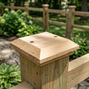 Wooden Top Cap - 100mm x 100mm