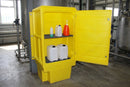 Polyethylene Chemical Storage Cabinet 225L with Integral Sump