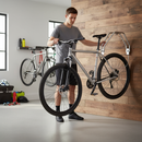 Rosy Brown Premium Wall Mounted Bike Rack - 180° Adjustable Design
