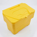 115 litre lockable grit bin, polyethylene, yellow or green (view 2)
