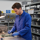 Dark Slate Gray Premium Poly Cotton Warehouse Coat - Durable and Comfortable